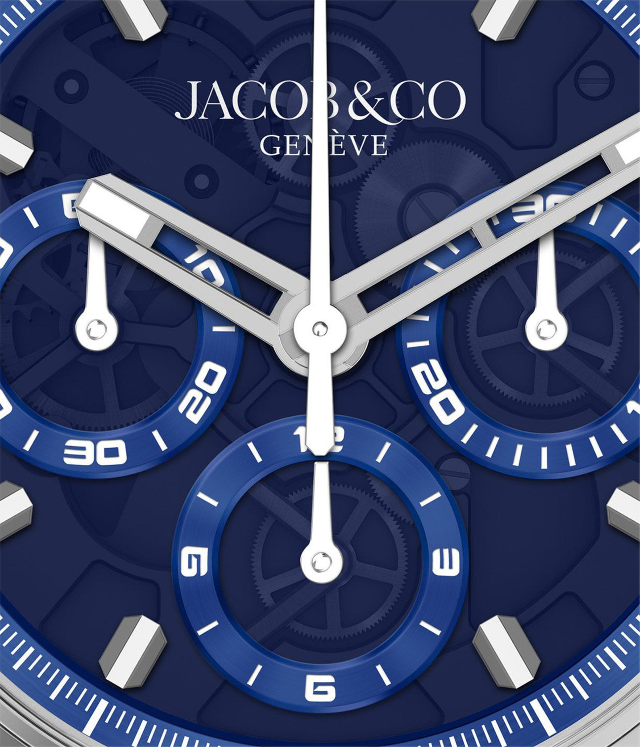 Jacob & Co. Epic X Chrono 44mm Tri-Compax