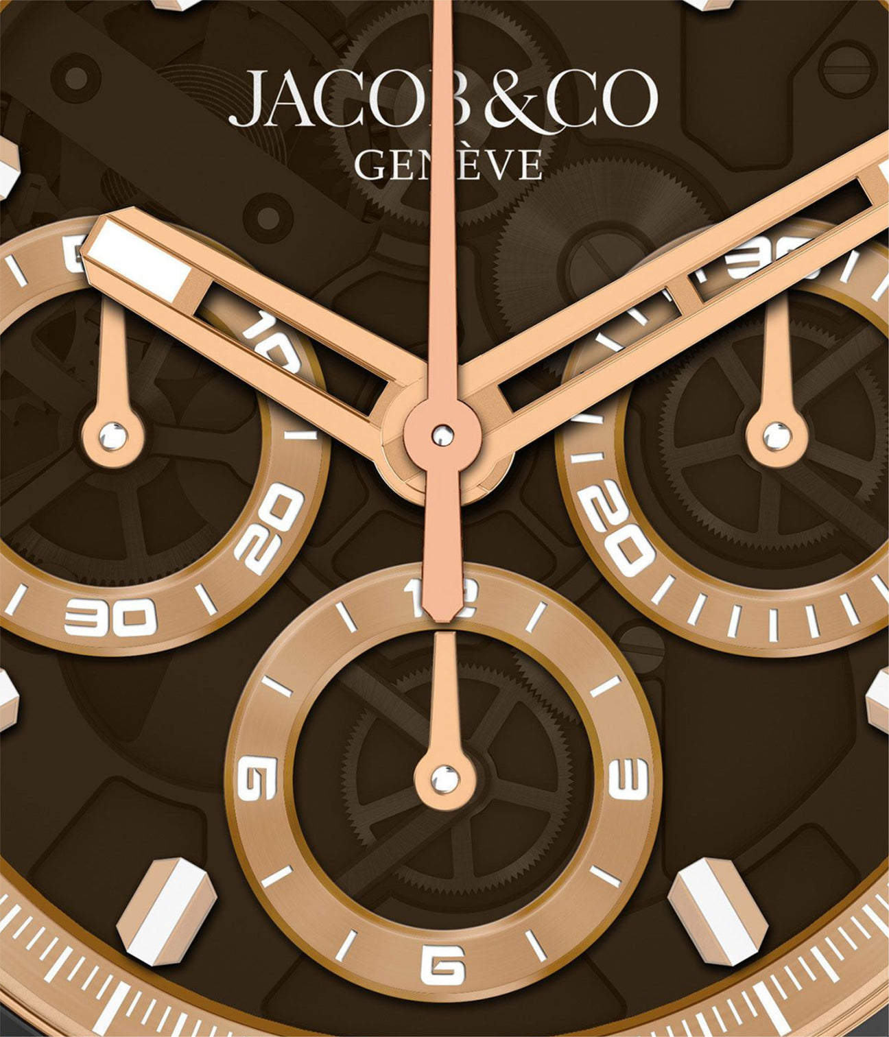 Jacob & Co. Epic X Chrono 44mm Tri-Compax