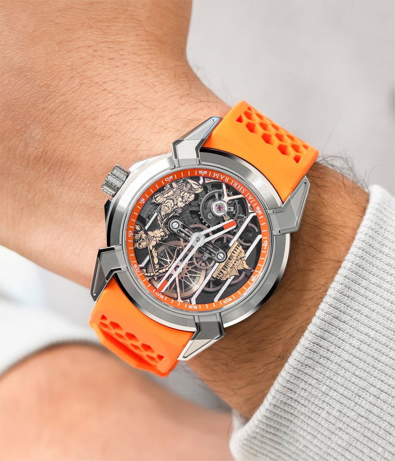 Jacob & Co. Epic X Ram Janmabhoomi Titanium Edition 2