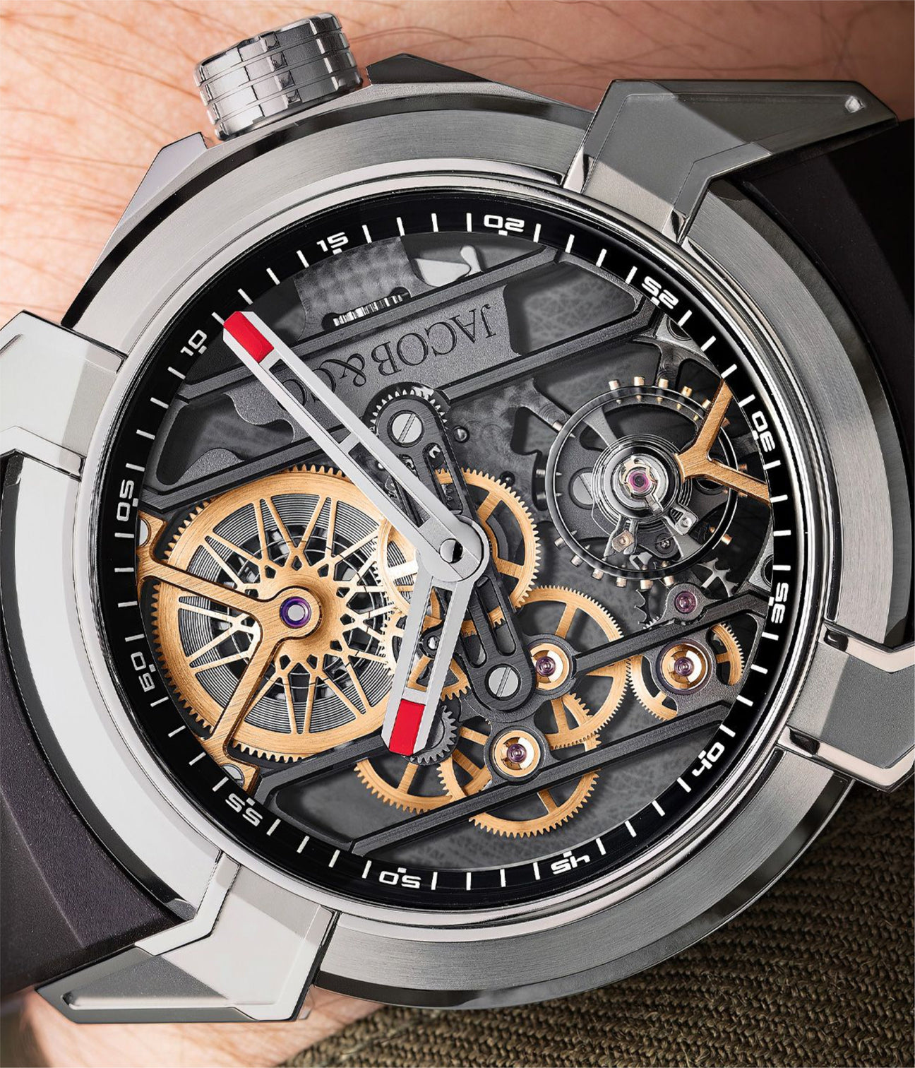 Jacob & Co. Epic X Skeleton Black