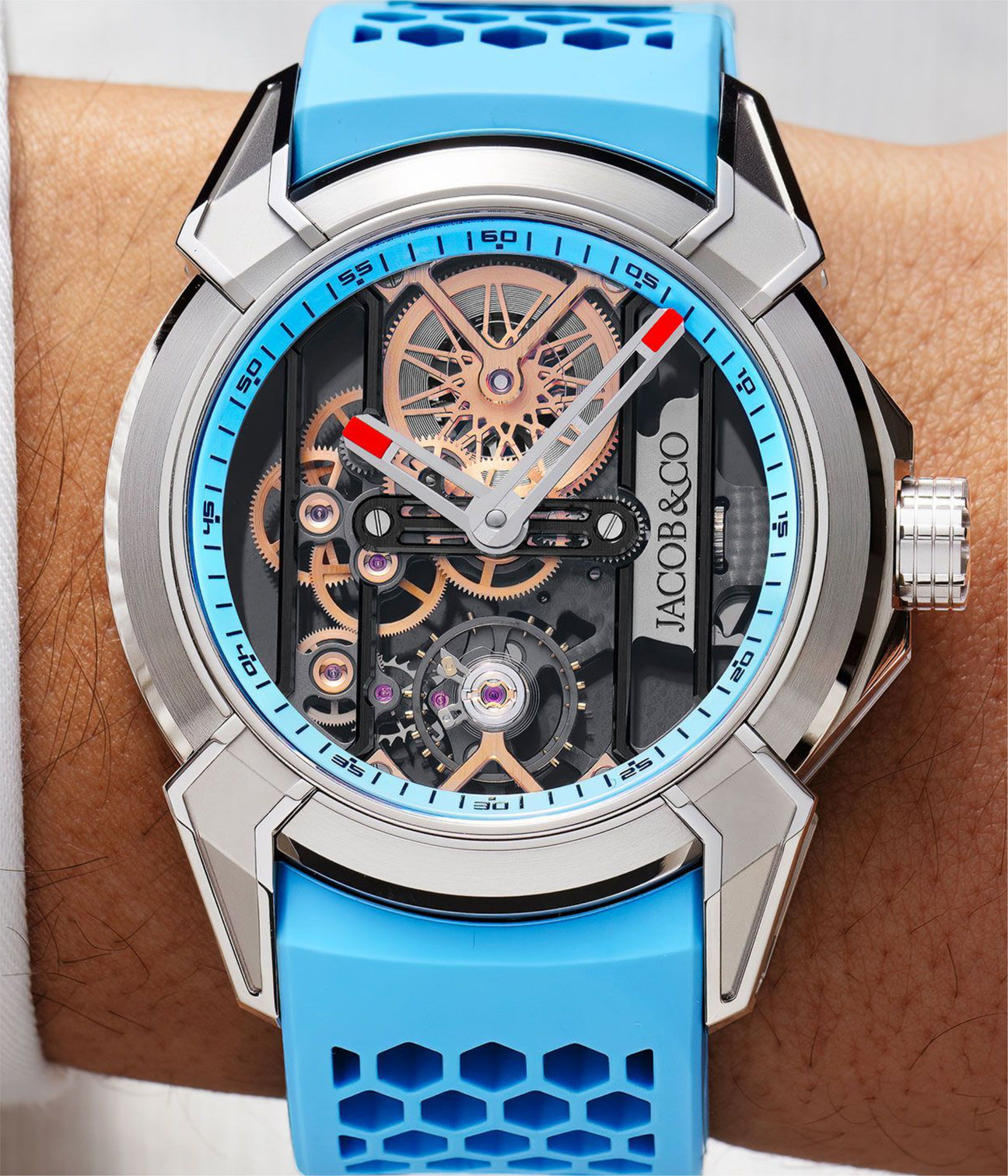 Jacob & Co. Epic X Titanium (5N Color Gears)