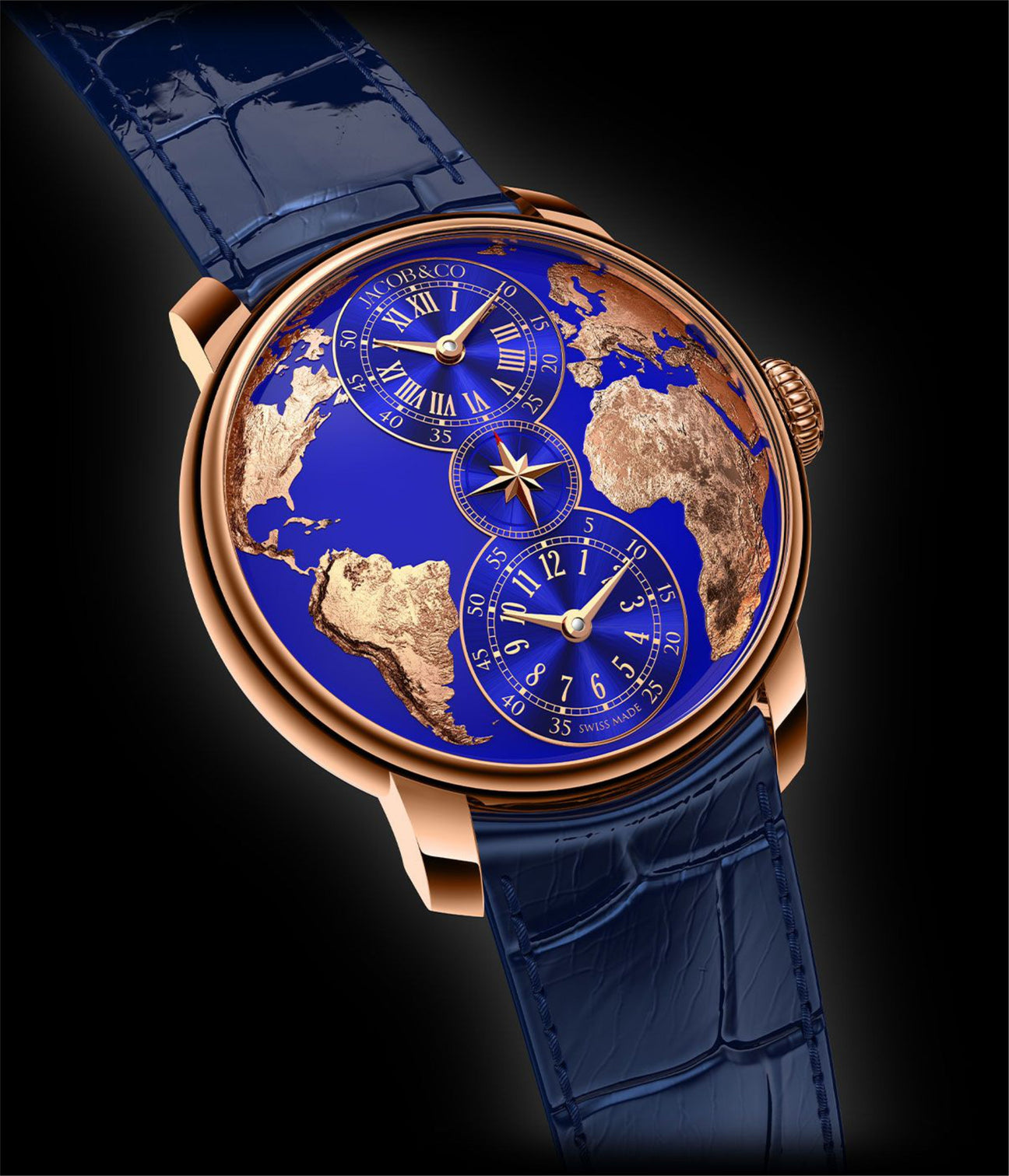 Jacob & Co. The World is Yours Dual Time Zone